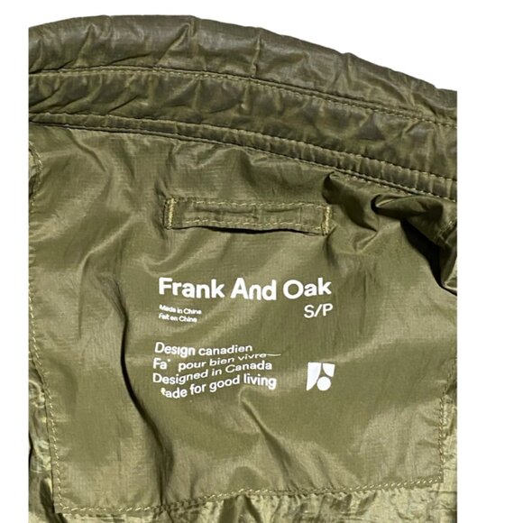 Vintage Frank and Oak Green Light Jacket - Picture 4 of 5